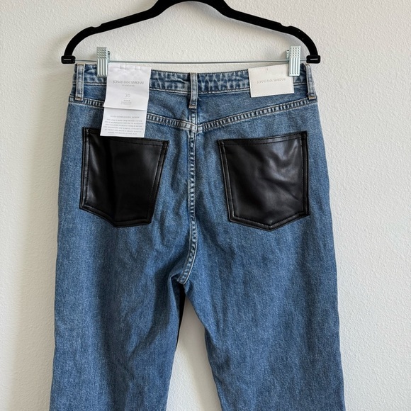 NWT Jonathan Simkhai River High Rise
Straight Jeans - Picture 7 of 10